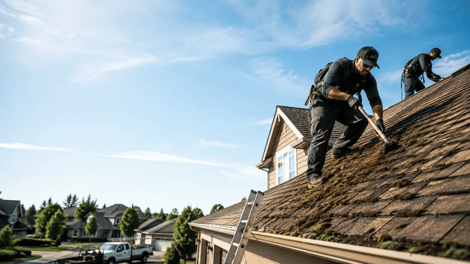 Roof Moss Removal in Lapoint, UT near me